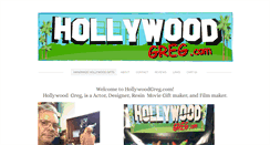 Desktop Screenshot of hollywoodgreg.com